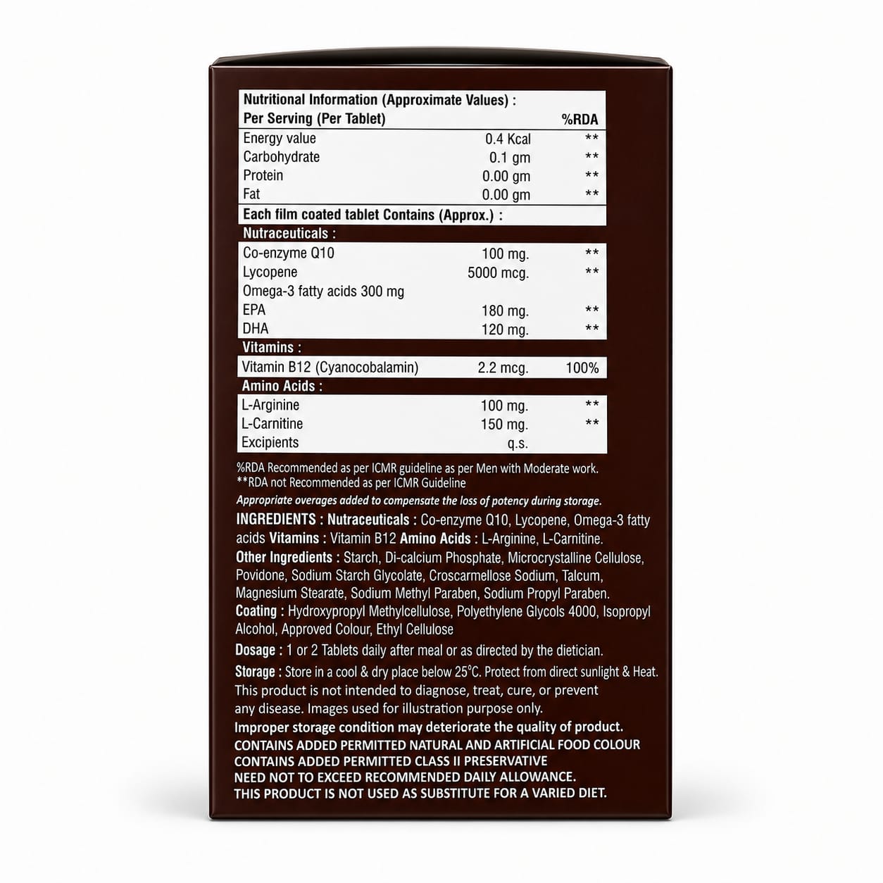 LAMCOQ Tablets - Image 2
