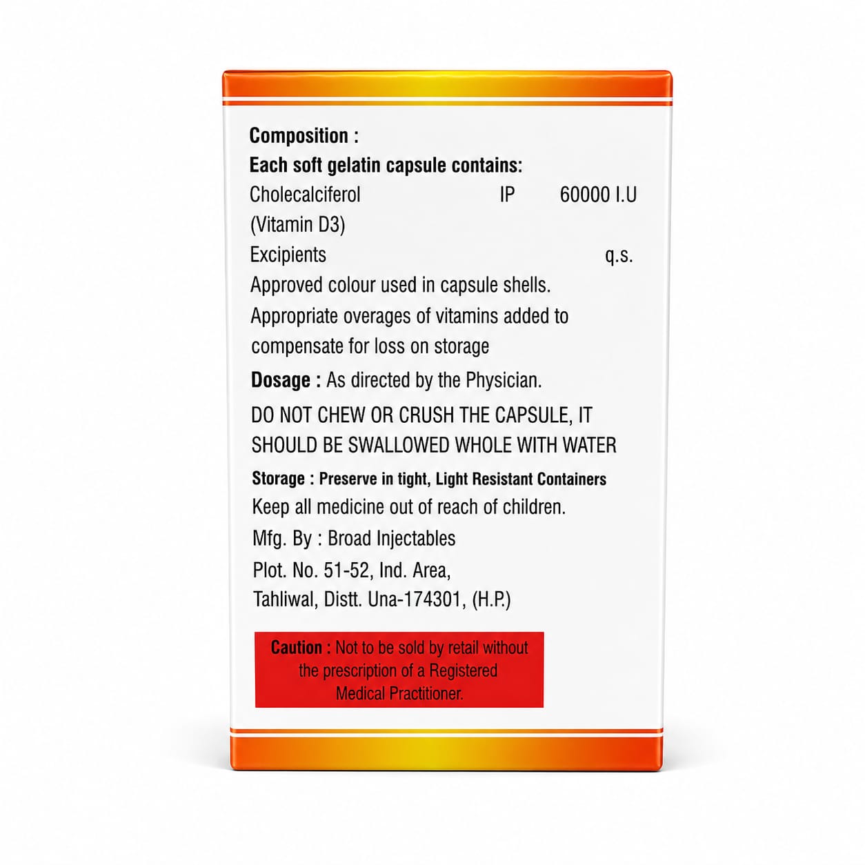 D-Las 60k softgel capsules - Image 2